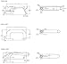 Taymor Duke Commercial Mortise Leverset, Apartment (Satin Chrome)