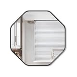 Ce miroir de salle de bain octogonal moderne arbore un design sophistiqué et élégant, sublimant l'ambiance de votre espace tout en alliant esthétique et fonctionnalité.