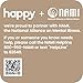 happy coffee canned mocha latte, 11 oz. cans, 12 pack, notes of cocoa & elation, 100% arabica beans, no artificial flavors or sweeteners