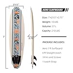 Billabong x CONTOUR SURF 7ft/8ft Soft Top Foam Surfboard for Beginner Adults and Kids Lightweight Shortboard for Surfing Durable, Stable, and Easy to Ride for All Levels Surfers - Image 5