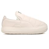 Womens Suede Mayu Leather Slip On Sneakers Shoes Casual - Off White - Size 8 M