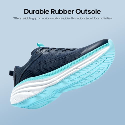 Image of NORTIV 8 Women's Running Walking Tennis Shoes FlexLife Comfortable Cushioning Non-Slip Breathable Athletic Gym Workout Cross Trainer Jogging Sneakers