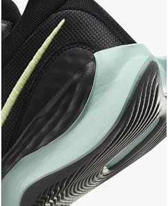 NIKE Renew Elevate III Tênis de basquete, Preto/Amarelo Pastel
