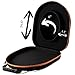Travel Fedora Hat Box Crush Proof Carry On with Luggage Strap and Shoulder Strap