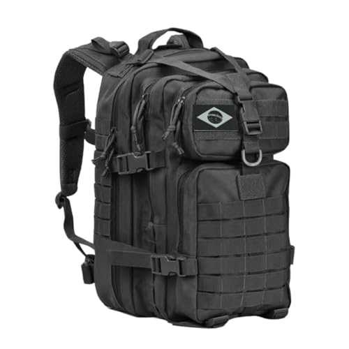 Mochila Militar 50 Litros Impermeável - Tática Reforçada com Bandeira do Brasil para Camping, Viagem e Trekking