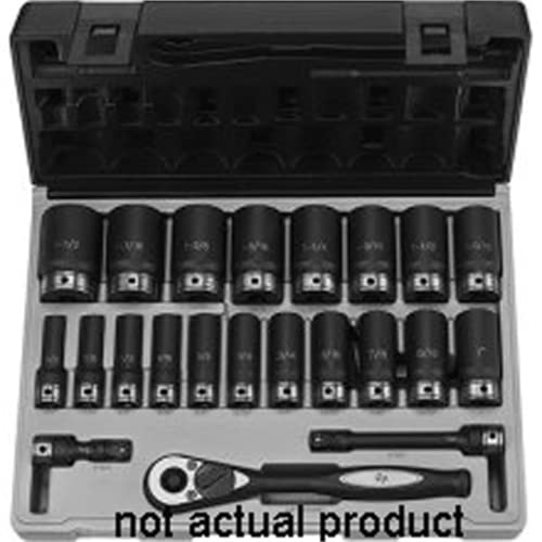 Puntas Hexagonales Grey Pneumatic 1/2'' x 9/16'' GRY-82018D Extrae Pernos Oxidados sin Deformar