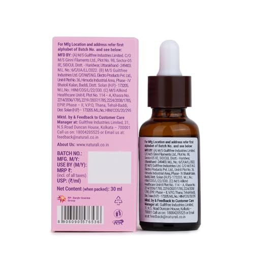 Image of Naturali Radiant Glow Face Serum With Kakadu Plum, Vitamin C & Niacinamide | Illuminates Skin | Offers Youthful Glow | Paraben & Mineral Oil Free | 30ml