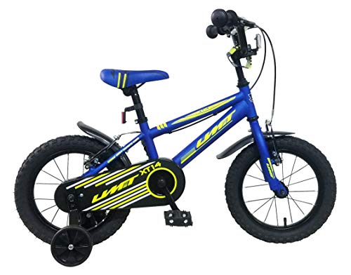 Umit 14" Xt14 Bicicleta Infantil Pulgadas niño, a Partir de 4 años, Unisex niños, Azul