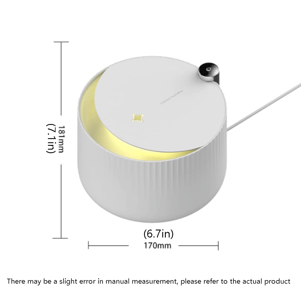 Amélioré Diffuseur d'huiles essentielles à ultrasons Starlight, synchronisation Intelligente, humidificateur de Chambre à Coucher 650 ML, Aide au Sommeil, veilleuse USB Dream Soft Relaxer