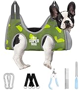 jenico Pet Dog Grooming Hammock Harness for Cats & Dogs - Dog Sling for Grooming - Dog Hammock Re...