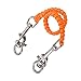 Naroote Diving Camera Handle Strap, Closed Tightly Corrosion Resistance Powerful Rebound Stainless Steel Bow Lock Underwater Camera Handle Rope for Camera(Orange)