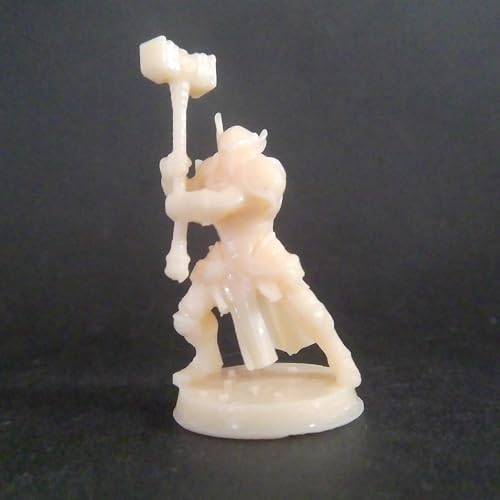 Male Human Cleric Miniature, 28mm Scale, for D&D and Pathfinder Tabletop Games