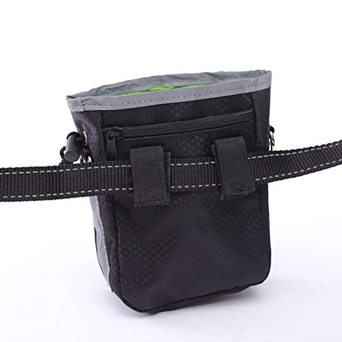 Lioobo Bolsa de tecido Oxford portátil para treinamento de animais de estimação com bolsos de recomp