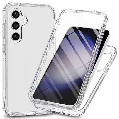 Coque Samsung S24 FE 5G étui intégral antichoc avec protection écran silicone TPU