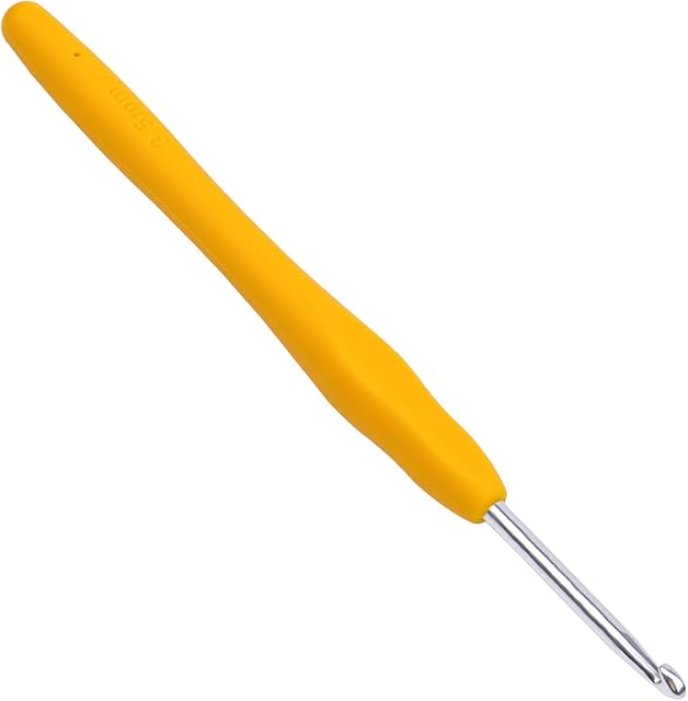 3.5mm Crochet Hooks Crochet Knitting Ergonomic Soft Handles Crochet Hooks for Arthritic Hands, Light and Comfortable Crochet Tool,Crochet Tool for Knitting Suitable for Beginners (3.5mm)