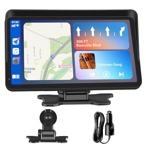 Apple Carplay Portable Car Stereo and Android Auto,Carplay Screen for