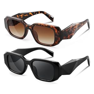 Trendy Rectangle Sunglasses fo...