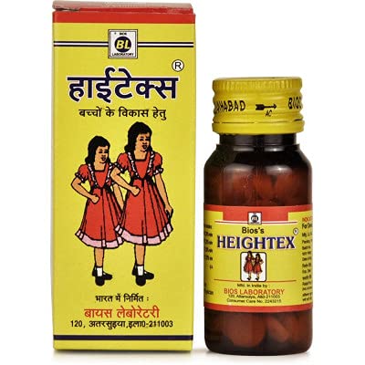 JH MONO BiosLab Heightex Tablets 25 gm x Pack Of 3 || Shophomeo® Homeopathic Kids Care