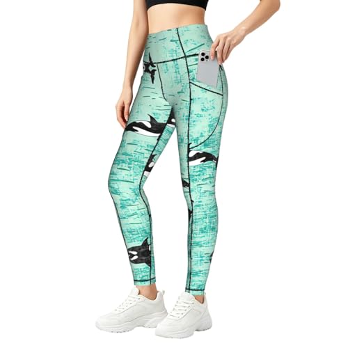 Leggings de compresión ZXERTG para mujer con soporte muscular y diseño fitness activo