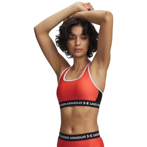 Image of Under Armour Cross-Back Mid Impact Bra