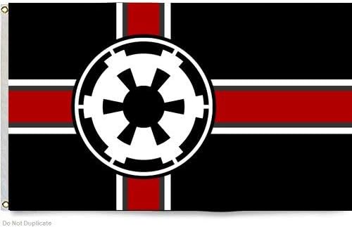 Cayyon Galactic Empire Flying Deluxe Flag Size 3x5feet
