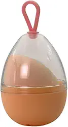 Esponja Com Case de Ovinho Para Maquiagem Youse.me Face Beautiful (Bege)