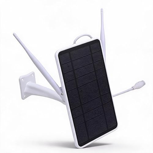 Image of Zunate 6W Solar 4G LTE Modem Router IP66, Water Proof Outdoor Repeater with 12000mAh Battery and SIM Slot for Yard Farm Camping RV Camping Surveillance (US)