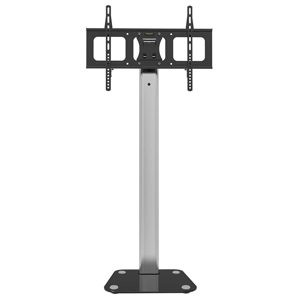 Meuble TV en Porte-à-Faux pour écrans Plats de 32" à 70", Support pivotant à Hauteur réglable avec Base en Verre trempé et Gestion des câbles, supporte 70 kg / 154 LB Beautiful Scenery