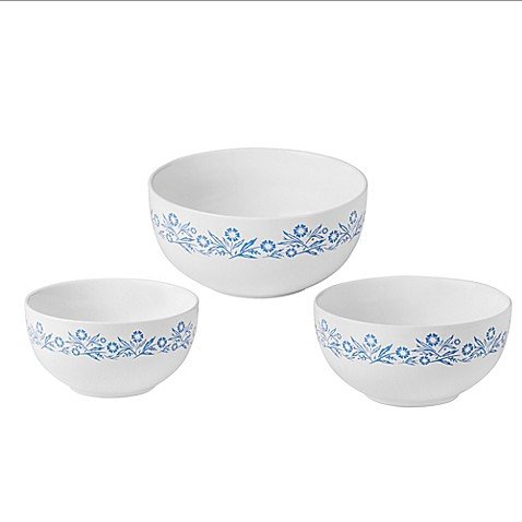 CorningWare 60th Anniversary 3-Piece Mixing Bowl Set