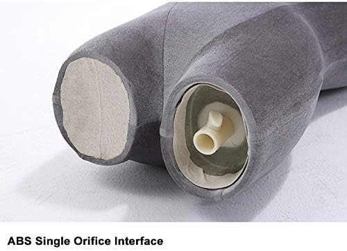 Miniatura 5 de HXYONGN Beige Female Dress Form Mannequin Torso Body with Adjustable Height Black Tripod Stand, for Women's Dress Clothing Display Interesting(with