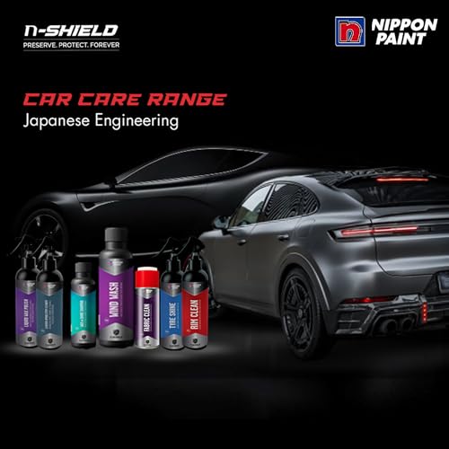 Image of Nippon Paint n Shield 250ml Glass Cleaner Spray | Removes Tough Residue for Enhanced Visibility | Asia Pacific's No 1 Paint Brand (Pack of 1)