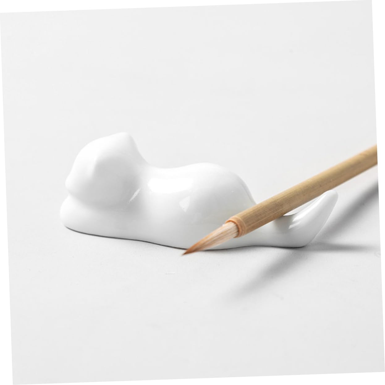 Repose-Baguettes, Supports à Baguettes pour Restaurant, cuillères en céramique, Lot de 4 Multicolores, 9 x 5 x 2 cm