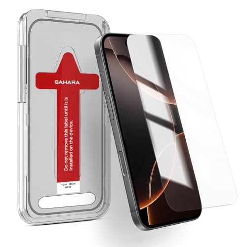 Verre trempé iPhone 17 Pro Max SAHARA ZD00182 transparent protection écran