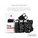 Pet Parents® Washable Dog Diapers (3pack) + Extendrs® of Durable Doggie Diapers, Premium Dog Diapers Female & Male (Small, Black)