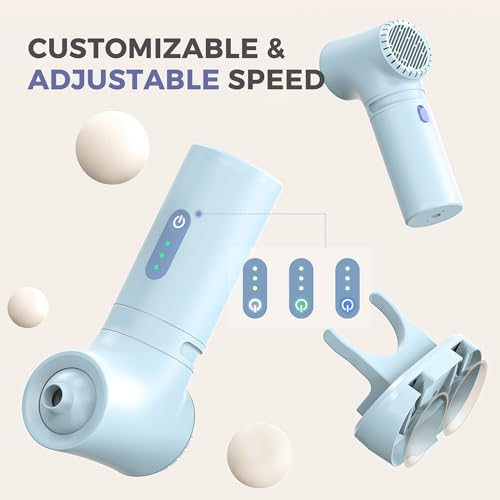 Bath Jet Spa, Bath Jet/Bubble Mode, Cordless Portable Bathtub Accessories with 3-Level Adjustable Speed, Bathtub Jets for Home Spa, Relaxing (Blue) - Image 5