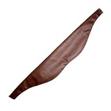 CyberDyer Shooting Archery Bag Case Brown Leather Arrows Bag for Recurve Bow