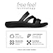 Crocs Women's Getaway Platform Strappy Sandals, Black, 8
