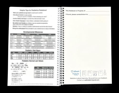 Pediatría Clínica Cuaderno de Notas Médicas para Organizar Casos de Pacientes 6