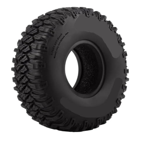 Pneus en caoutchouc souple 1.55 pour franchissement RC Axial UTB18 LC80