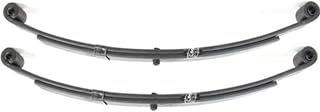 SOUTHWEST WHEEL 2-Pack USA Made 2 Leaf 25 1/4" 1,250 lbs Double Eye Trailer Leaf Spring