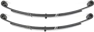 PR427 Double Eye 4 Leaf Spring For 3,000 Lb Trailer Axles - 27" Long - 2 Pack Ha - Foto 5