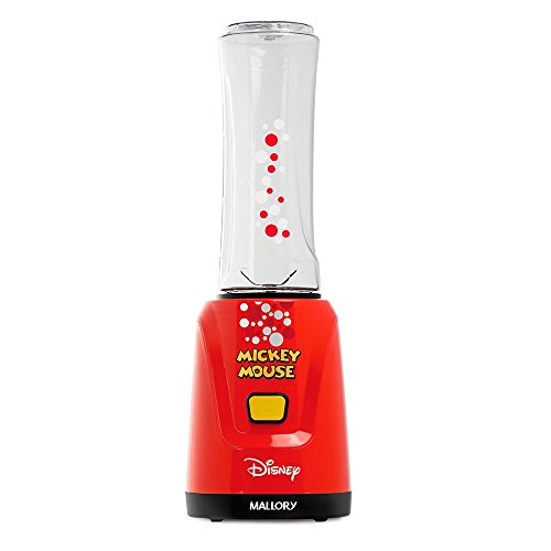 Liquidificador Individual Mickey Mouse 350W 220V, Mallory B91201692, Vermelho, Mallory, B9