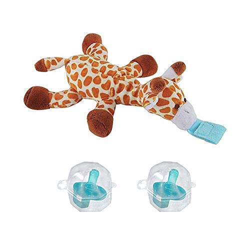 Safe Infant Pacifiers, STAR-FLY Lovely No Toxicity Removable Infant Pacifiers Holder with Plush