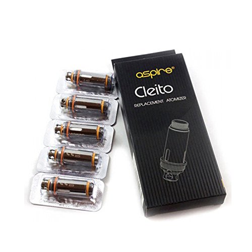 Aspire Cleito Coils für Aspire Cleito Verdampfer/EXO Verdampfer, 0,4 ohm Ersatz-Verdampferköpfe Set, 5 Stück – Bild 6