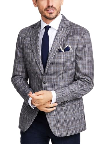 Tommy Hilfiger Mens Th Flex Sport Coat, Blue, 36 Regular