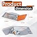 GZZTORES Front Turn Signal Side Light Cover for Patriot 2007 2008 2009 2010 2011 2013 2014 2015 2016 2017 Passenger&Driver Marker Corner Lights Assembly Accessories