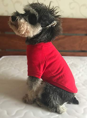 Lovelonglong 2019 Dog Pullover Sweatshirt Autumn Winter Cold Weather Dog T-Shirts For Small Medium Large Size Dogs Golden Retriever Clothes Red Xxxxl #TOP6