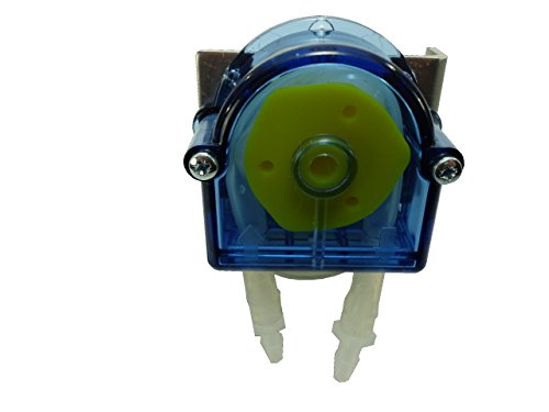 Simply Pumps PM203N Peristaltic Industrial Grade Self Priming Dosing Dispensing and Metering Pump with Norprene Industrial Tubing, 12V DC, 170 mL/min