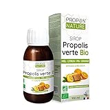 Propos Nature - Sirop À La Propolis Verte Bio (Certifié Ab) - Contenance : 100 ml...