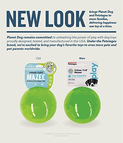 Planet Dog Orbee-Tuff Mazee And Guru - Interactive Treat Dispensing Ball Puzzle Dog Toys #TOP3